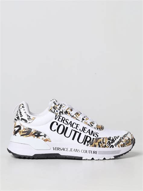 versace jeans turn sneakers|Versace Jeans couture sneakers white.